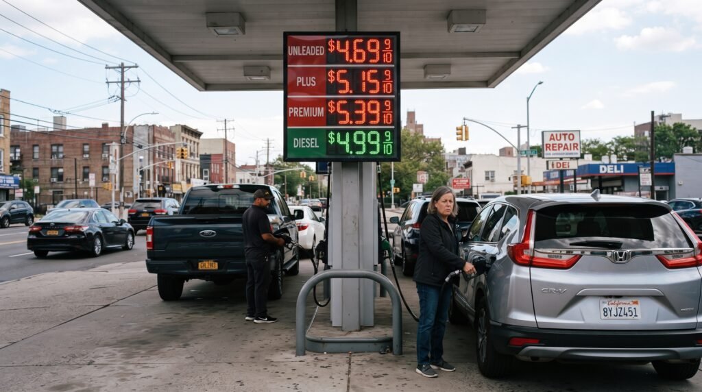 Preço da gasolina nos Estados Unidos sobe em 2026