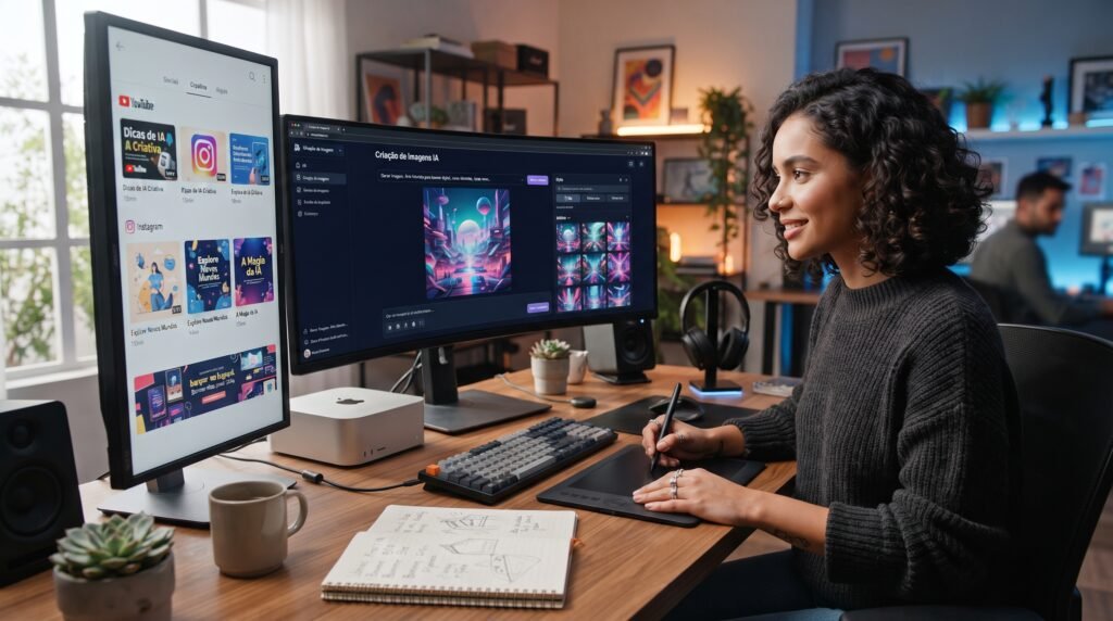 Ferramentas de IA para criar imagens e designs em 2026