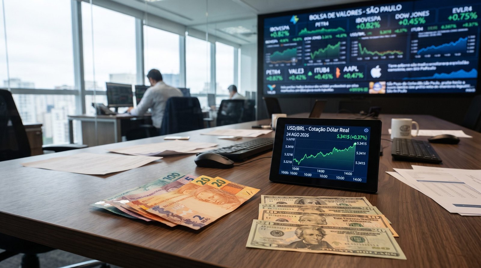 Dólar hoje fecha a R$ 5,15 nesta segunda-feira
