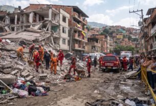 Terremoto na Colômbia de magnitude 7,4 em 2026