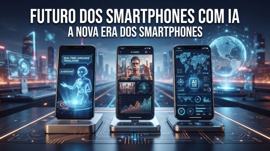 Futuro dos smartphones com inteligência artificial em 2026