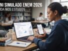 Gemini simulado Enem com inteligência artificial em 2026