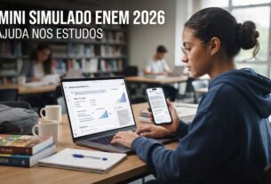 Gemini simulado Enem com inteligência artificial em 2026