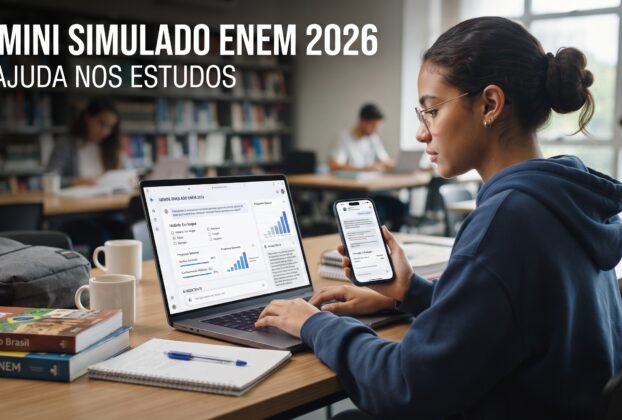 Gemini simulado Enem com inteligência artificial em 2026
