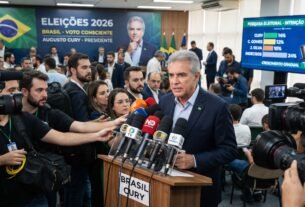 Augusto Cury cresce nas pesquisas para presidente nas Eleições 2026