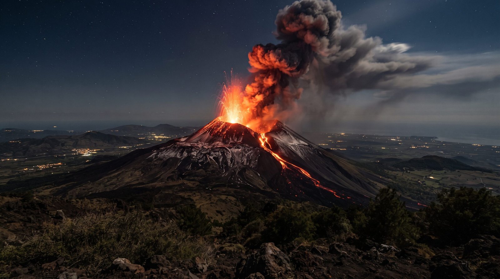 Vulcão Etna entra em erupção na Itália em 2026