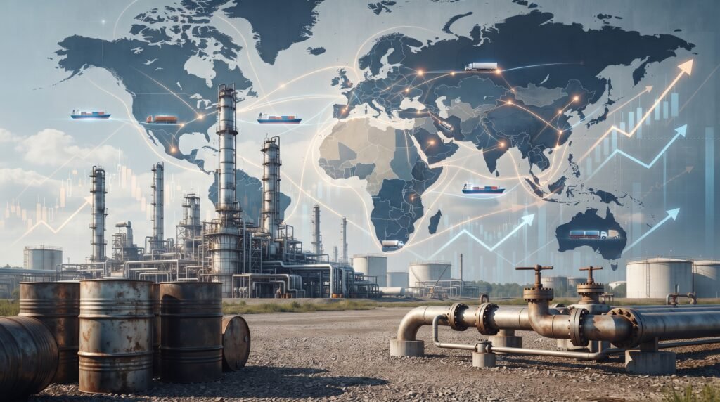 Impacto do petróleo na economia global em 2026