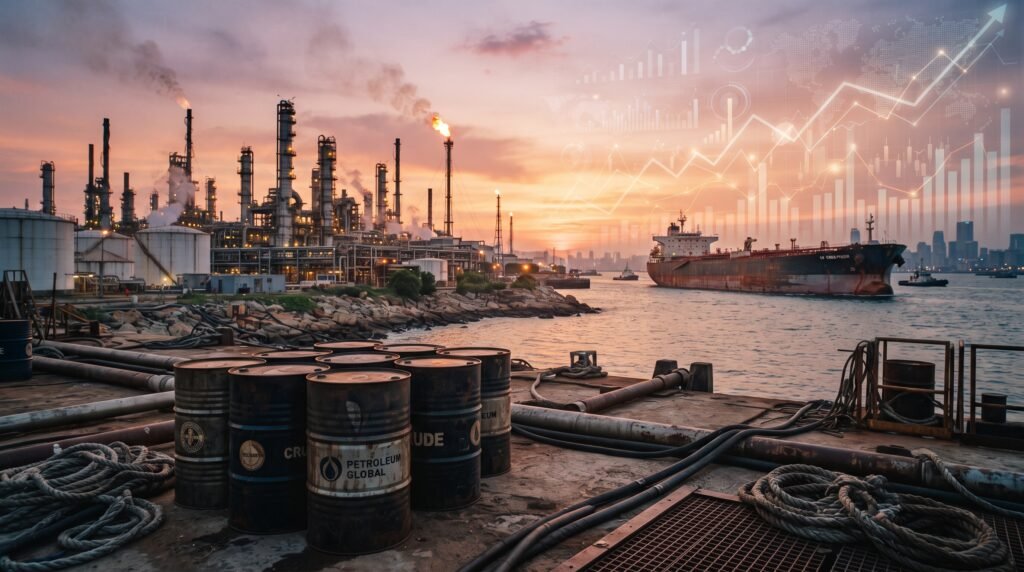 Impacto das tensões do Oriente Médio sobre o preço do petróleo