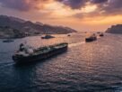 Estreito de Hormuz e navios petroleiros durante tensão internacional