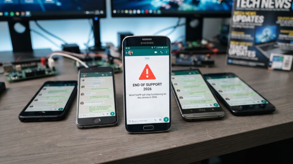 Celulares Android antigos que podem perder o WhatsApp em 2026