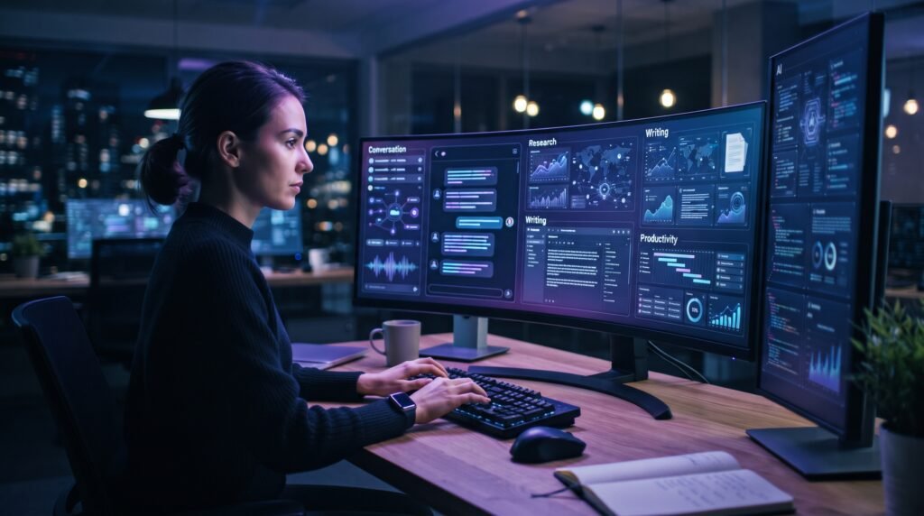 Assistentes de inteligência artificial gratuitos