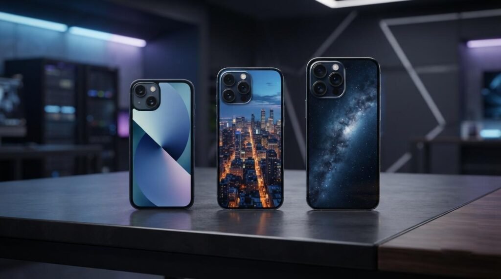 Comparação entre smartphones de diferentes categorias