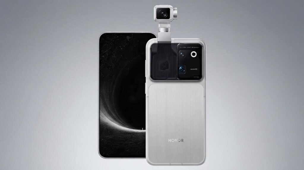 Câmera de 200 MP do Honor Robot Phone