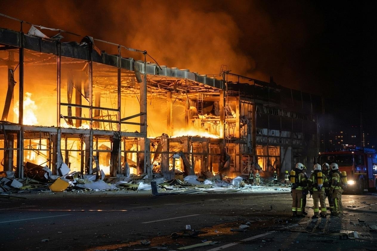 Ataque russo em Kiev deixa 37 mortos