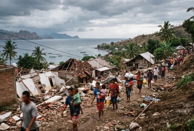 Terremoto de 7,7 na Indonésia provoca alerta de tsunam