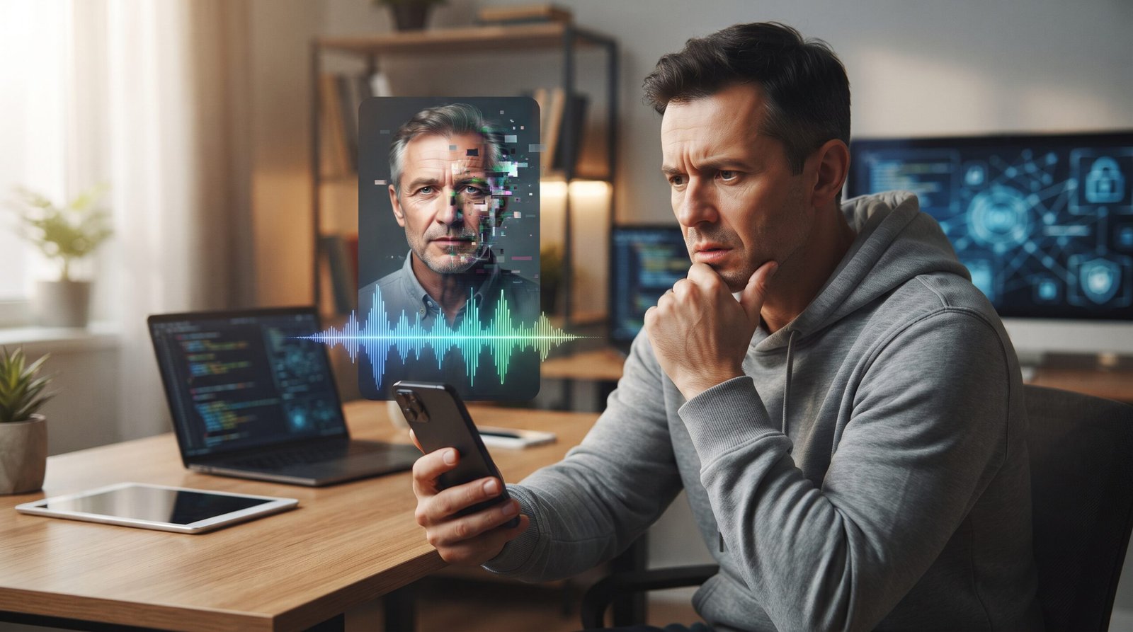 Golpes com IA usando deepfake e clonagem de voz