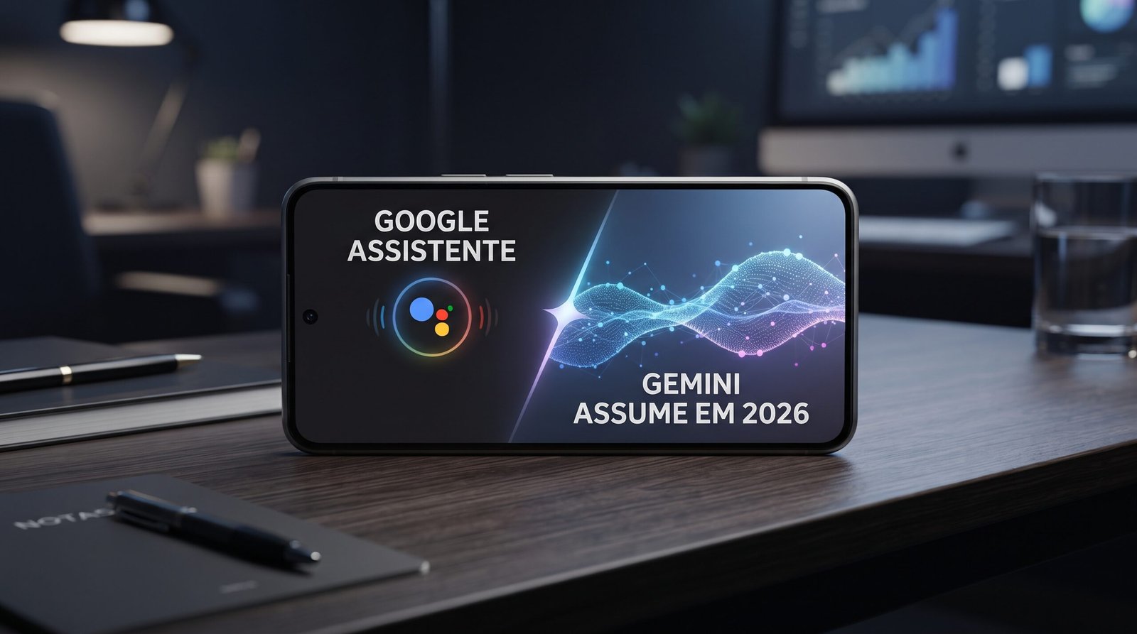 Google Assistente sendo substituído pelo Gemini em 2026