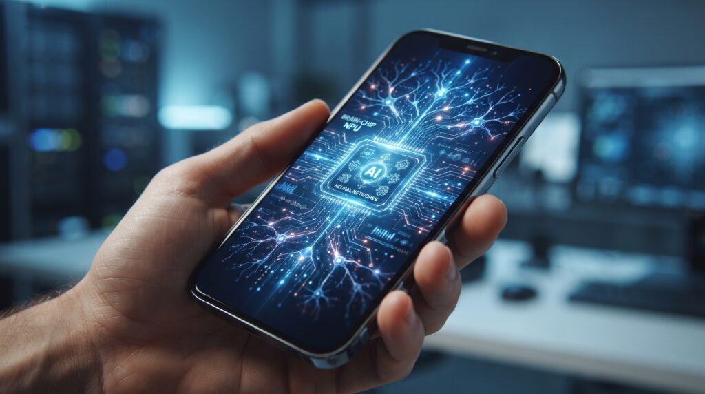 Processador de celular com inteligência artificial integrada