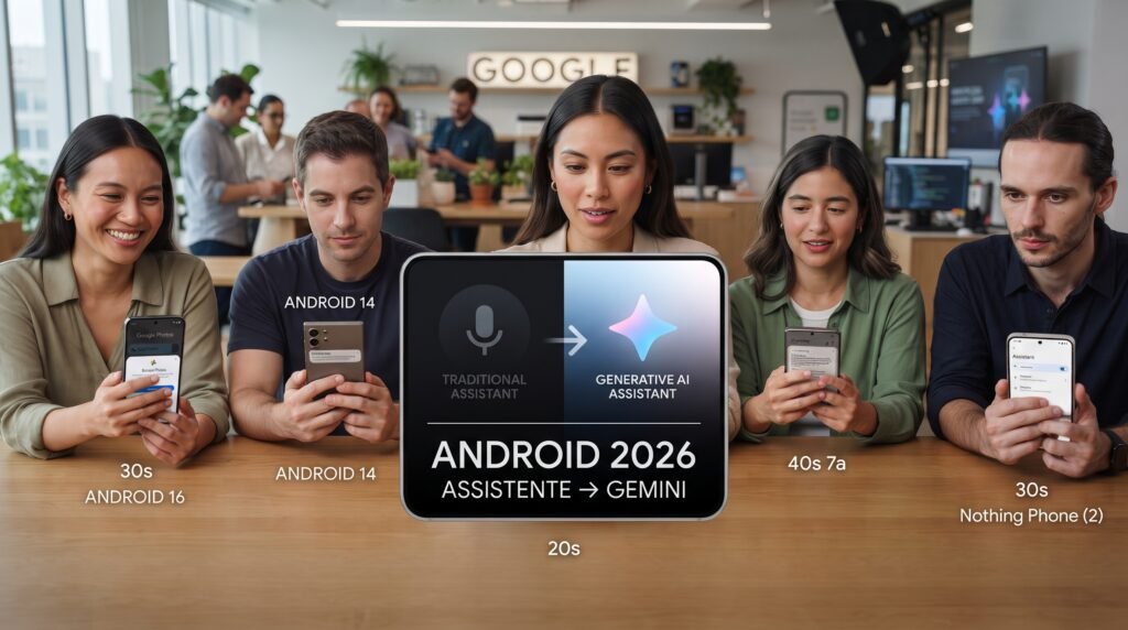 Fim do Google Assistente nos celulares Android em 2026