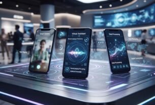 Celulares com IA em 2026 usando recursos de inteligência artificial