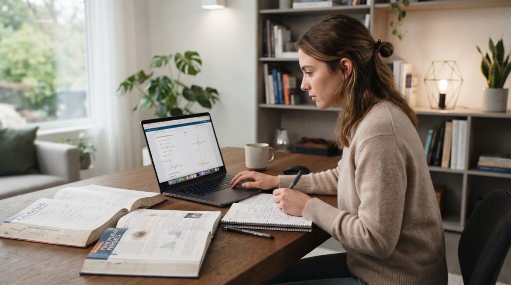 Inteligência artificial criando exercícios para estudantes