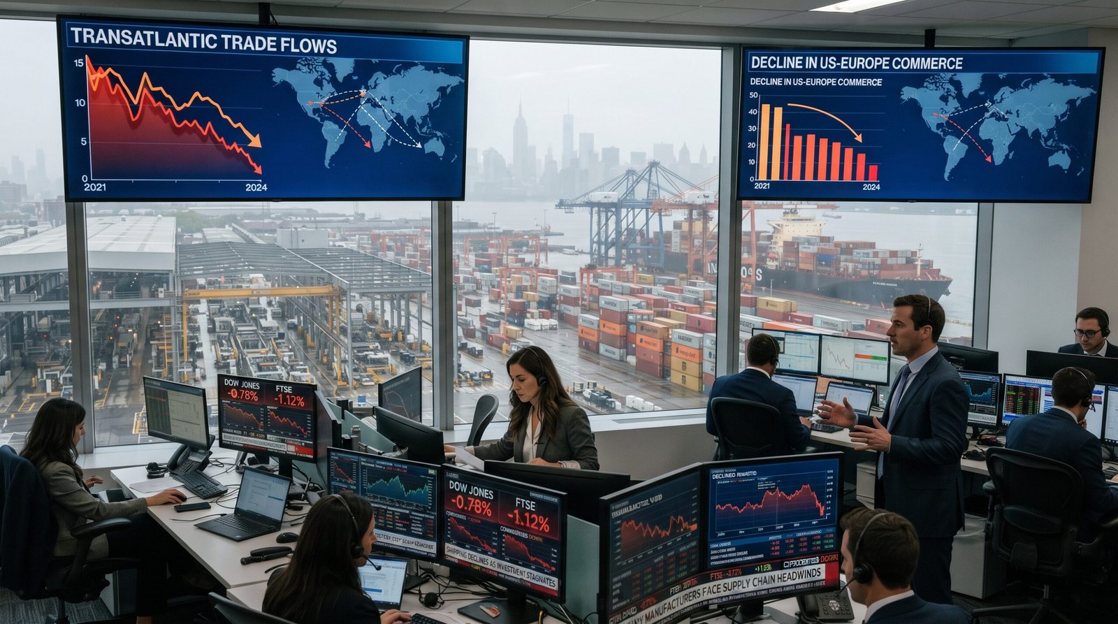 Empresas alemãs nos EUA reduzem investimentos em 2026