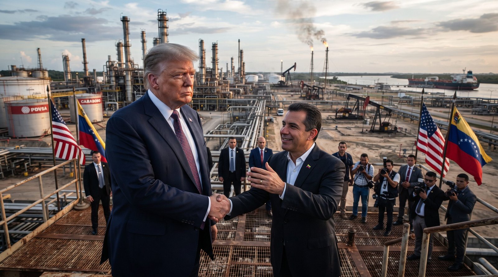 Trump Venezuela petróleo 65 bilhões de barris