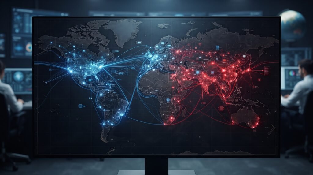 IA americana e chinesa