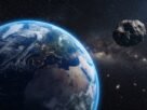Asteroide se aproxima da Terra em ilustração sobre previsão do fim do mundo