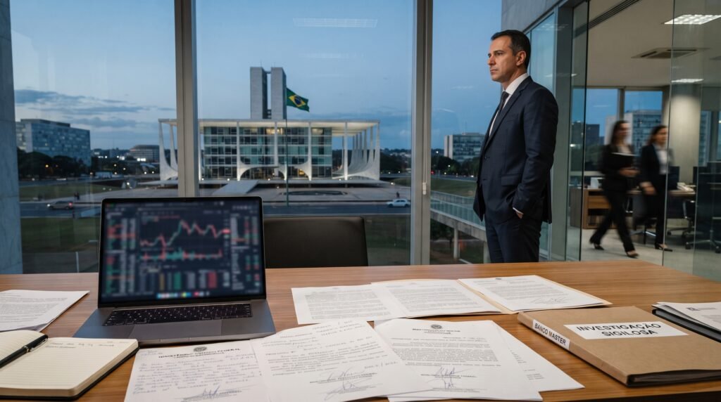 Banco Master e Daniel Vorcaro aparecem no centro da investigação envolvendo novas mensagens