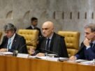Moraes e Mendonça no STF após divulgação de relatório da PF