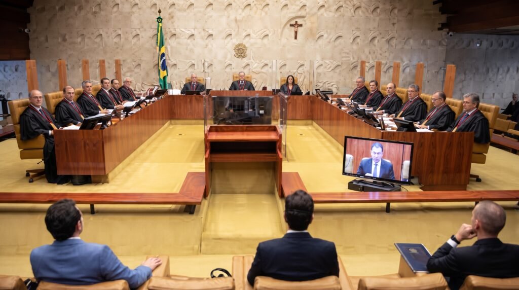 Plenário do Supremo Tribunal Federal onde atua André Mendonça