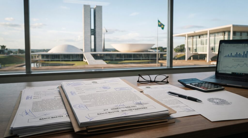 Caso Master envolve Moraes e Mendonça no STF