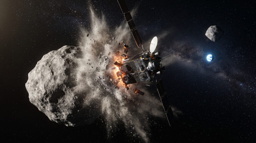 Missão de defesa planetária para desviar asteroides