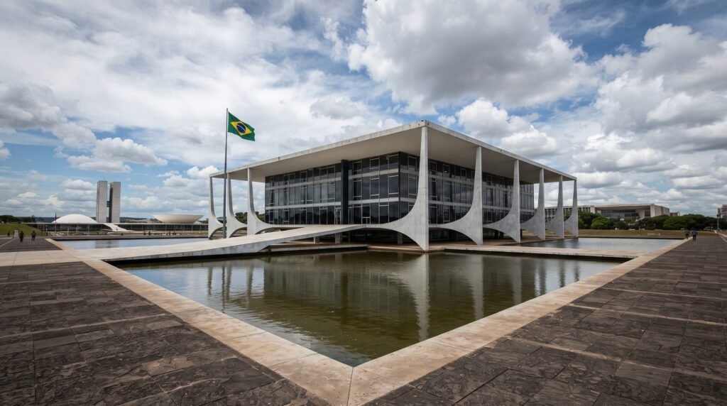 Prédio do Supremo Tribunal Federal em Brasília durante debates institucionais